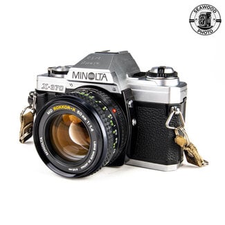 Minolta Minolta X-370 w/ MD 50mm f1.4 GOOD