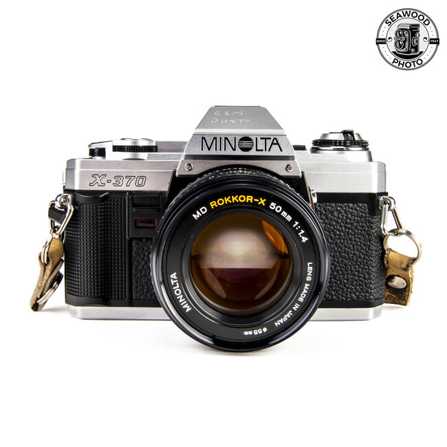 Minolta X-370 w/ MD 50mm f1.4 GOOD