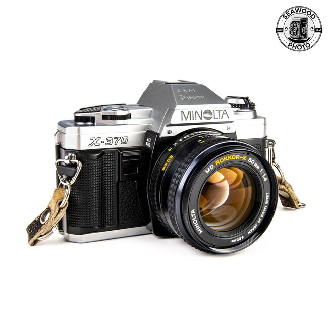 Minolta X-370 w/ MD 50mm f1.4 GOOD