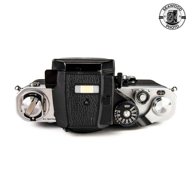 Nikon F2 AS w/ DP-12 Finder GOOD