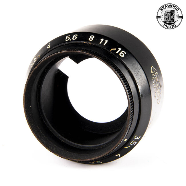 Leica Valoo Lens Shade/Aperture Control for 50mm Elmar GOOD