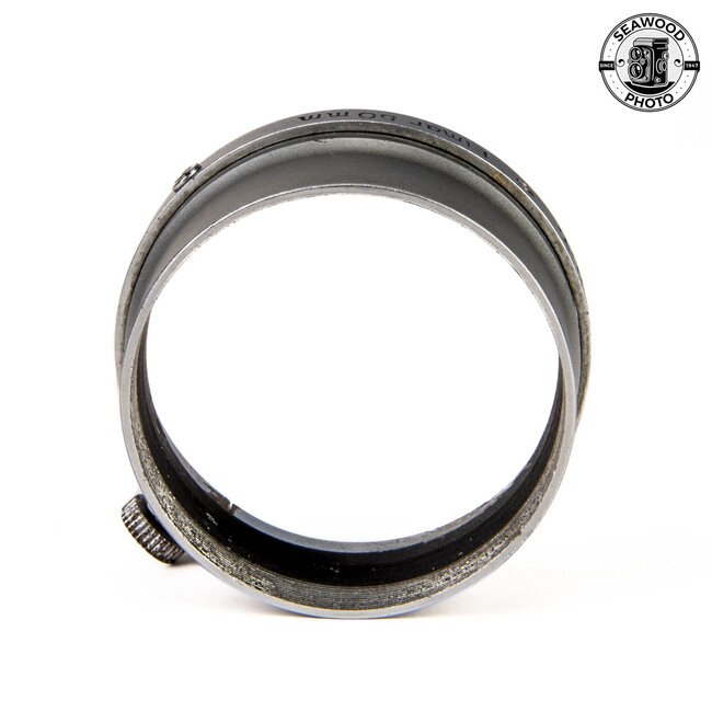 LEITZ WETZLAR Lens Hood FISON For Elmar 5CM / 50MM Lens GOOD