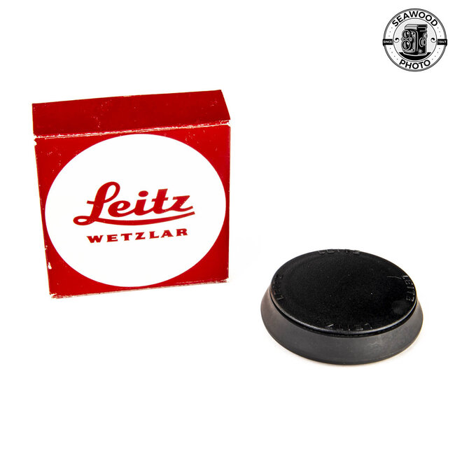 Leica Collapsible Rubber Hood 12517 w/ Cap 14191 For Elmar C 90mm f/4 EXCELLENT