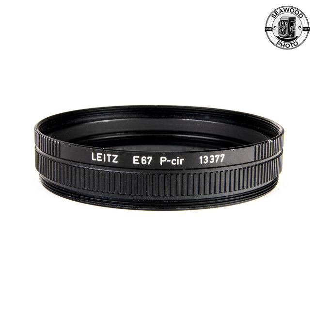 Leica Leitz E67 P-cir Circular Polarizer Filter 67mm 13377 Good