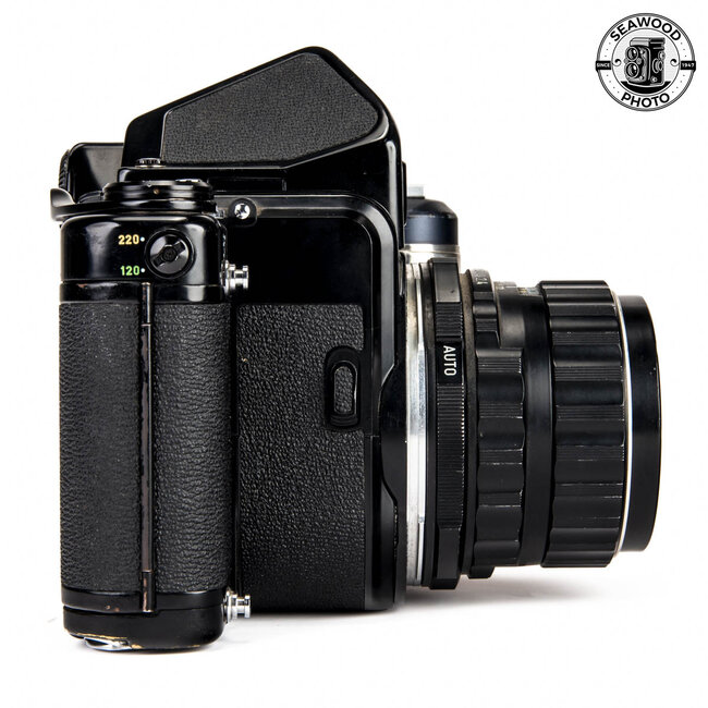 Pentax 6x7 MLU w/ 105mm f2.4 and Metered Prism GOOD+