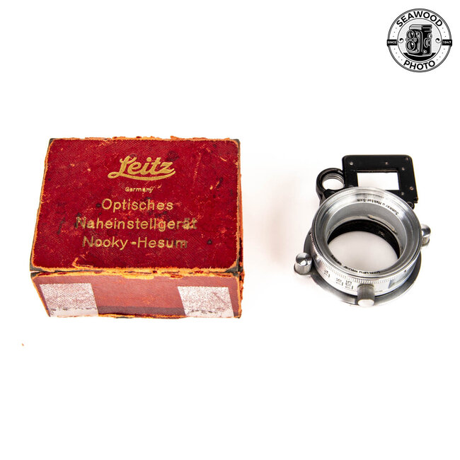 Leica Nooky Nookyhesum Closeup Attachment for 50mm Collapsible Elmar GOOD-