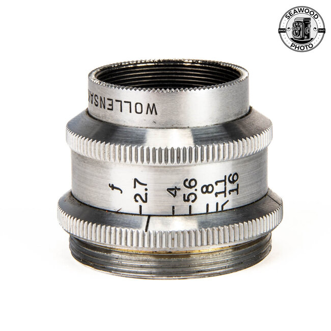 Wollensak Raptar 17 mm f2.7 C-Mount Cine Velostigmat Lens  GOOD