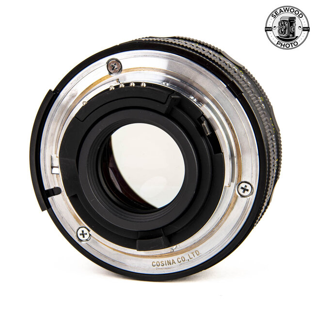 Voigtlander Nikon-F 40mm f2 SL w/ LH-40N Hood and Close Up Lens  GOOD+