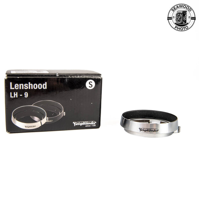 Voigtlander LH-9 Lens Hood for 35mm f/1.7 Ultron Lens (Silver) EXCELLENT