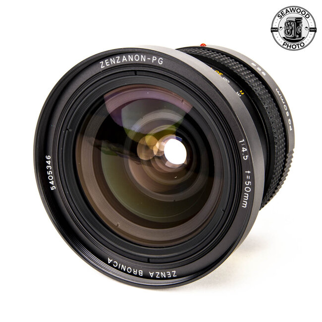 Bronica Zenzanon-PG 50mm f/4.5 Wide Angle Lens GS-1 GOOD+