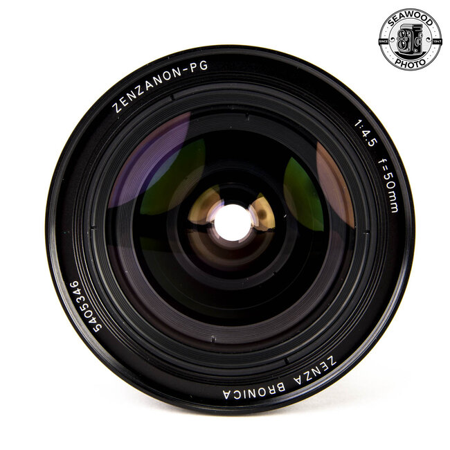 Bronica Zenzanon-PG 50mm f/4.5 Wide Angle Lens GS-1 GOOD+
