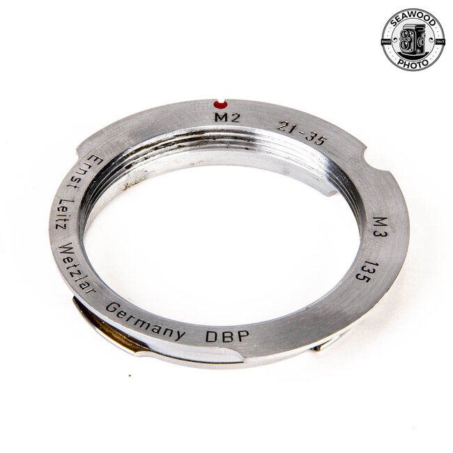 Leica Leitz LTM-M Lens Adaptor M2 21-35 M3 135 GOOD+