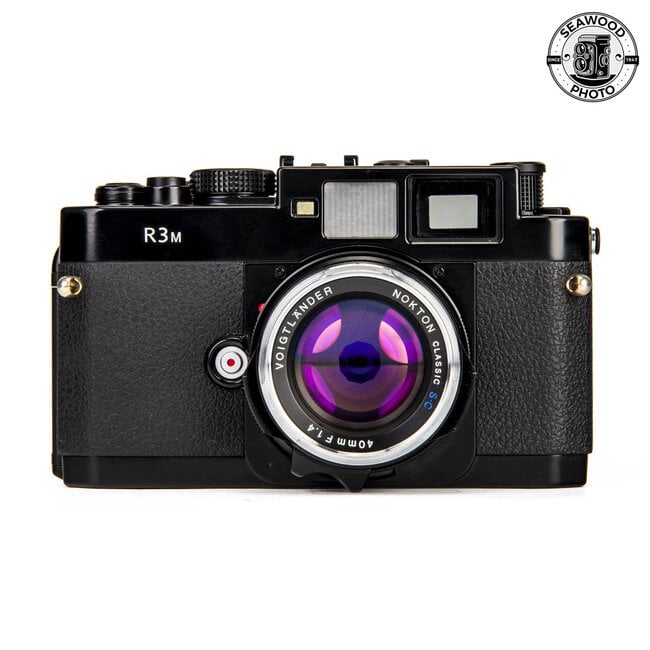 Voigtlander R3M w/40mm f1.4 Nokton Classic GOOD+