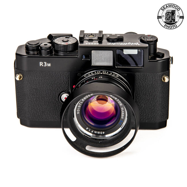 Voigtlander R3M w/40mm f1.4 Nokton Classic GOOD+