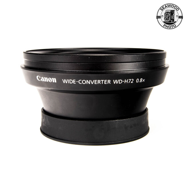 Canon WD-H72 0.8x Wide Angle Adapter EXCELLENT