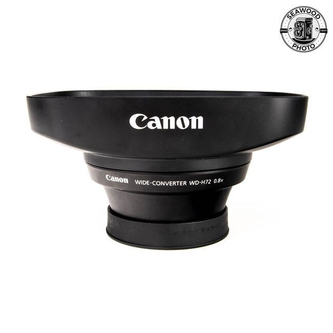 Canon WD-H72 0.8x Wide Angle Adapter EXCELLENT