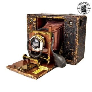 Kodak No. 4 Cartridge Kodak Camera w/Red Bellows