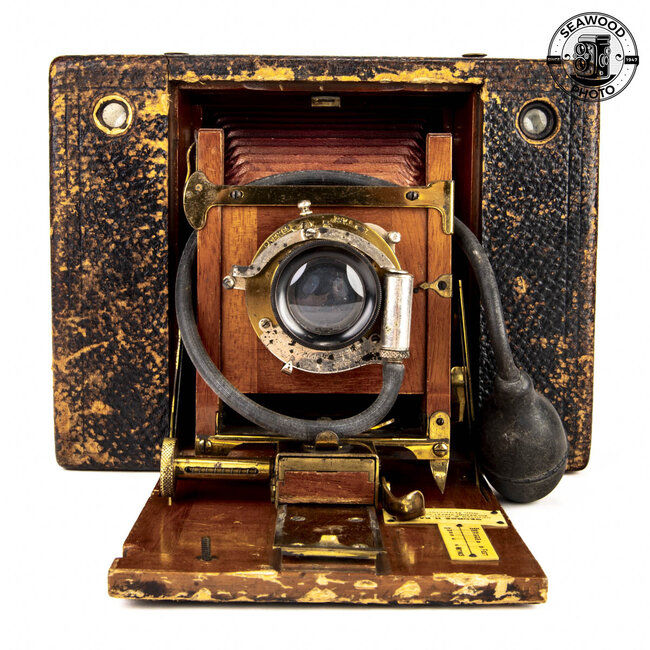 No. 4 Cartridge Kodak Camera w/Red Bellows