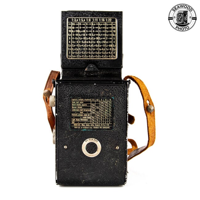 Rolleiflex Old Standard (1932) w/Zeiss 75mm f/3.8 Tessar GOOD