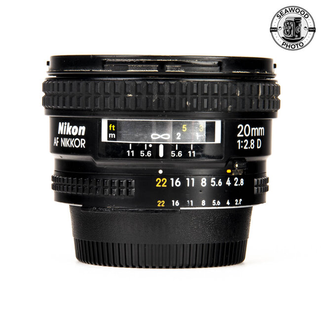 Nikon AF Nikkor 20mm f/2.8 D GOOD-