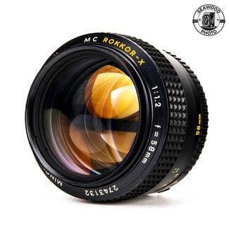 Minolta Minolta MC Rokkor-X 58mm f/1.2 EXCELLENT