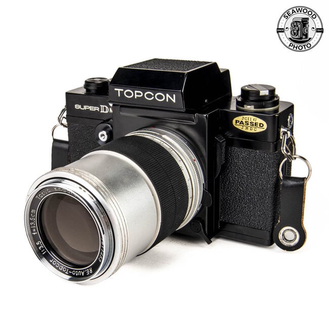 Topcon Super Dm Black w/ 135mm f3.5 GOOD+