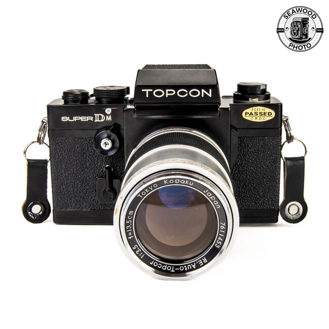 Topcon Super Dm Black w/ 135mm f3.5 GOOD+