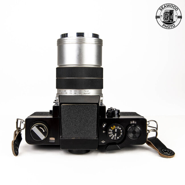 Topcon Super Dm Black w/ 135mm f3.5 GOOD+