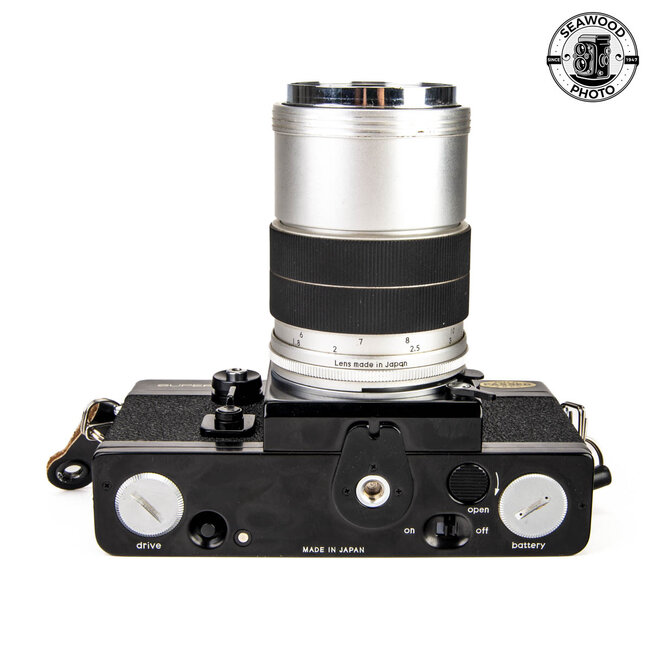 Topcon Super Dm Black w/ 135mm f3.5 GOOD+