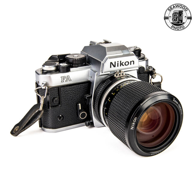 Nikon FA w/ Zoom-Nikkor 43mm-86mm GOOD