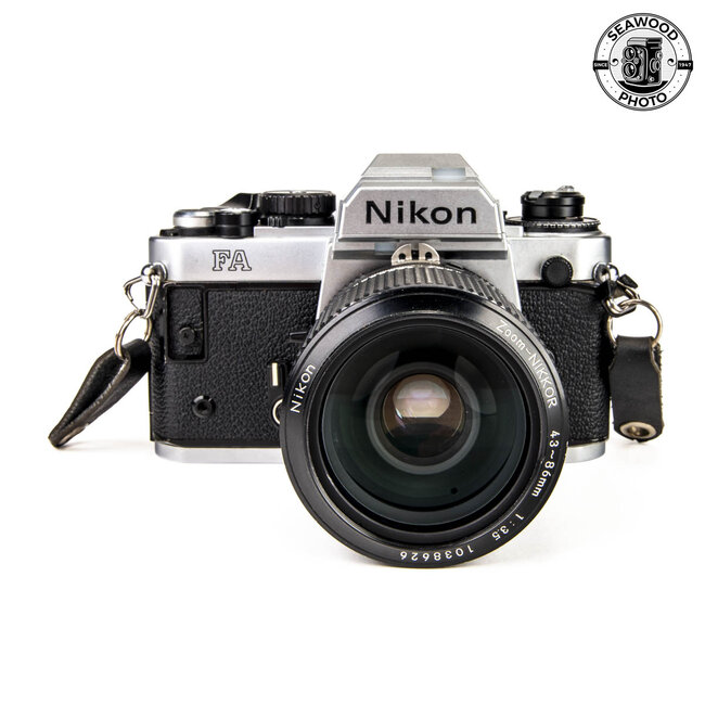 Nikon FA w/ Zoom-Nikkor 43mm-86mm GOOD