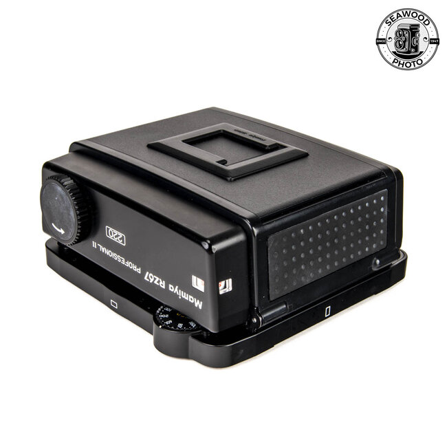 Mamiya RZ67 Pro II 220 Roll Film Back w/Dark Slide