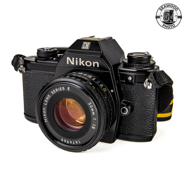 Nikon EM w/ 50mm 1.8 Pancake GOOD
