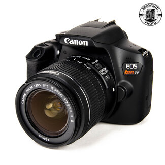 Canon Canon Rebel T6 w/ 18-55mm EF-S GOOD+