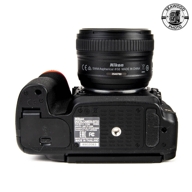 Nikon D750 FX 24.3mp w/Nikkor 50mm f/1.8G LOW SHUTTER COUNT EXCELLENT