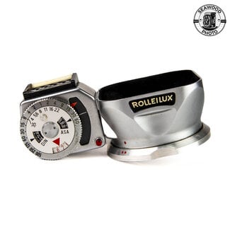 Rolleiflex Rolleiflex Rolleilux Bay I Lens Shade with Light Meter EXCELLENT