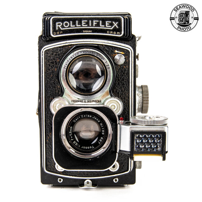 Rolleiflex Rolleilux Bay I Lens Shade with Light Meter EXCELLENT