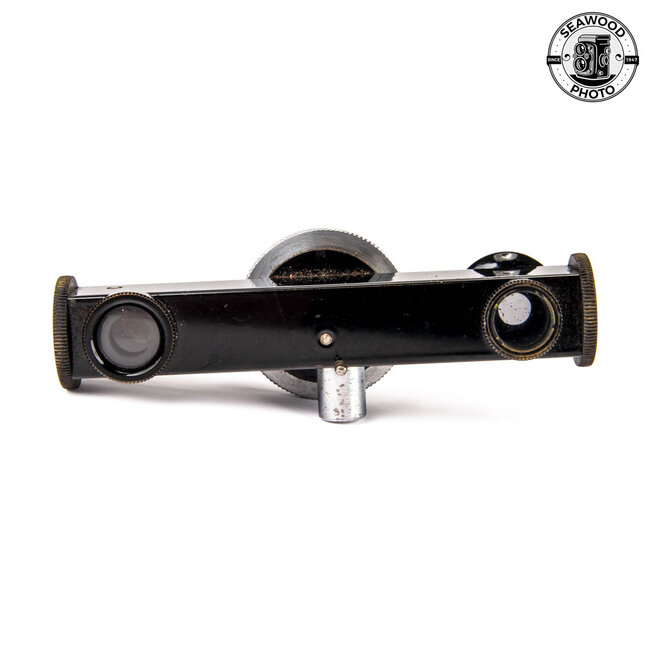Leica FOKOS Black/Chrome Rangefinder in Feet GOOD