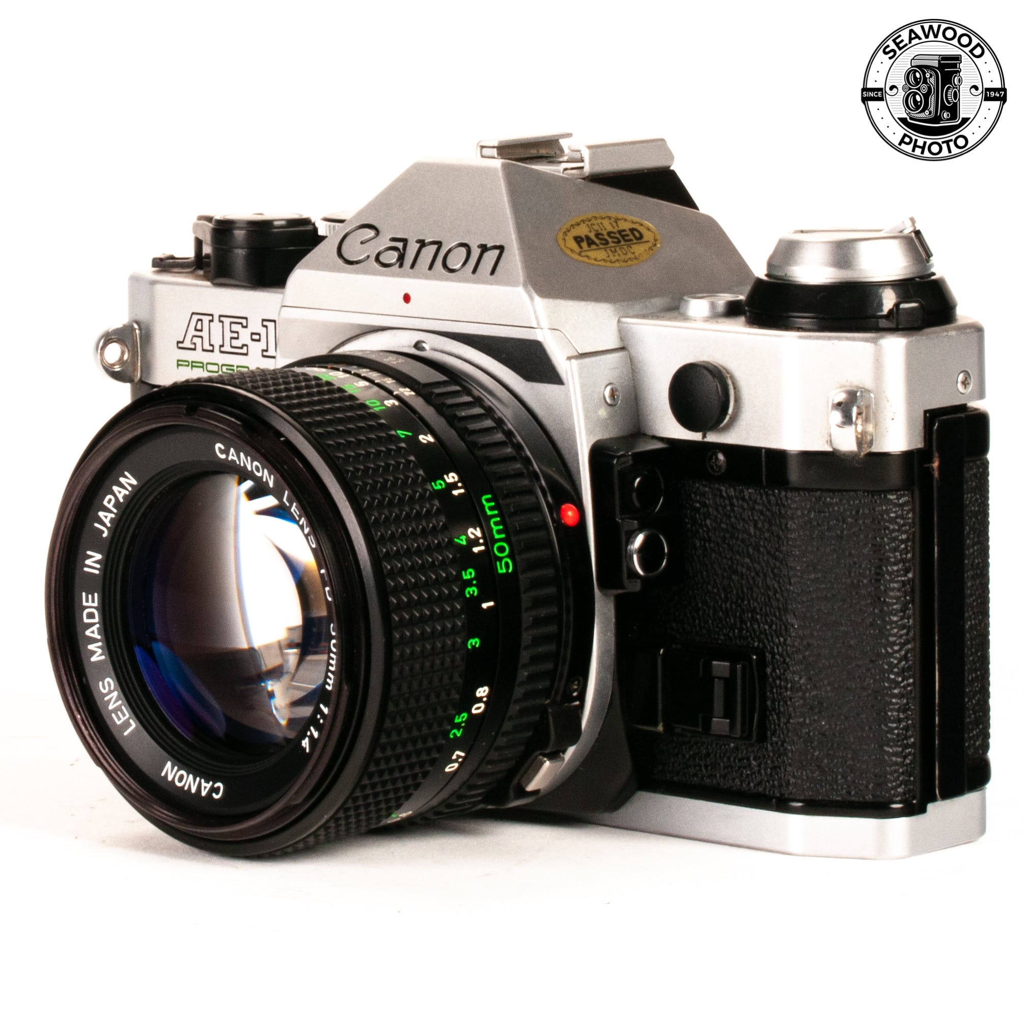 best beginner 35mm film cameras- Canon AE-1 Program