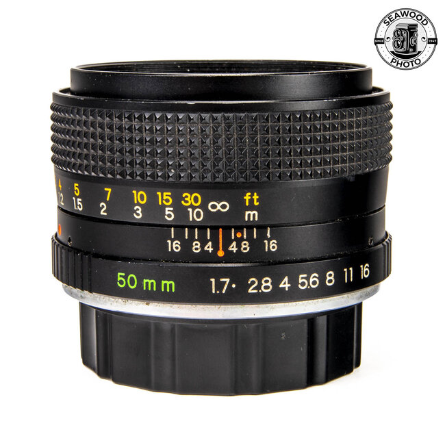 Yashica ML 50mm f/1.7 for C-Y Mount GOOD