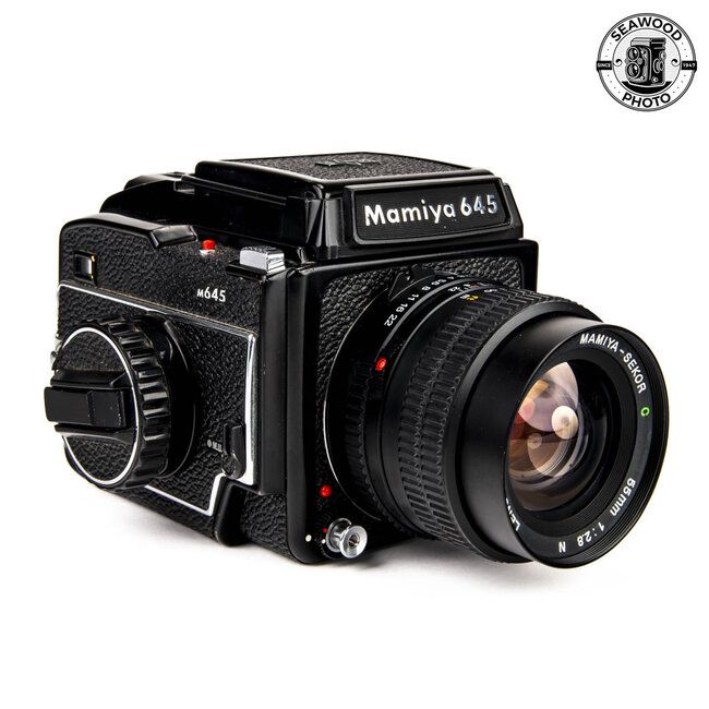 Mamiya 645 55mm f2.8 Waist Level Finder GOOD+
