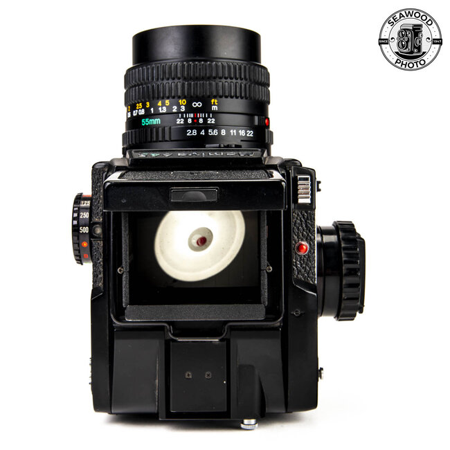 Mamiya 645 55mm f2.8 Waist Level Finder GOOD+