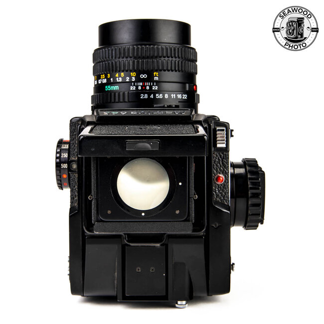 Mamiya 645 55mm f2.8 Waist Level Finder GOOD+