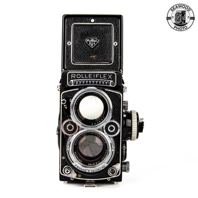 Rolleiflex 2.8F w/Schneider 80mm f/2.8 Xenotar GOOD