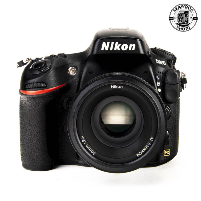 Nikon D800 w/ 50mm f1.8 (AS-IS) No returns, No warranty