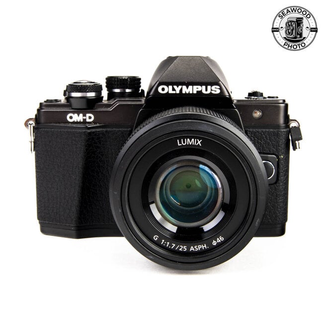 Olympus OM-D E-M10 II w/ Lumix G 25mm F1.7 GOOD+