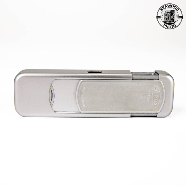 Minox III Subminiature Camera,  (8x11 Subminiature Film) w/ Case, Chain GOOD+