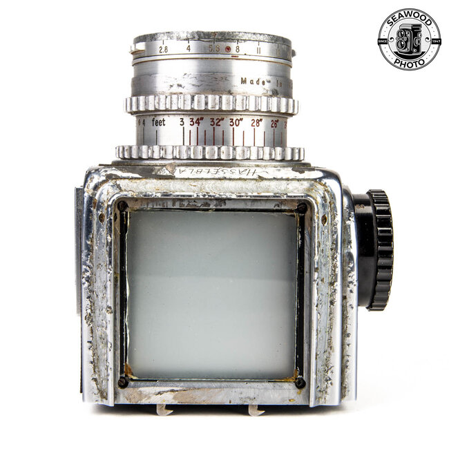 Hasselblad 1600F w/Kodak 80mm f/2.8 Ektar UGLY, FOR PARTS