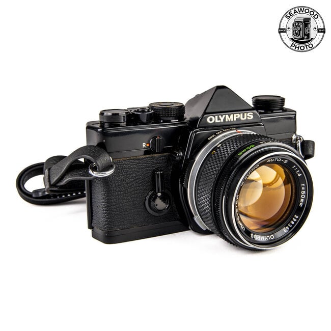 Olympus OM-1 Black, Zuiko 50mm f1.4 GOOD