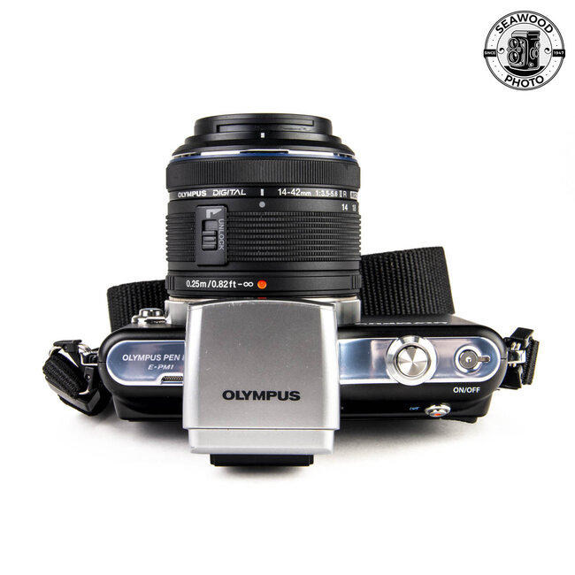 Olympus Pen Mini E-PMI w/14-42mm, Flash EXCELLENT